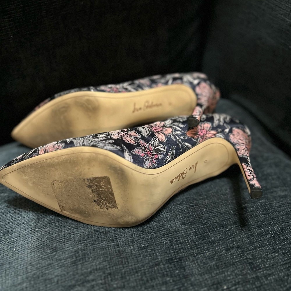Sam Edelman Elegant Black and Pink Heels - Picture 6 of 7